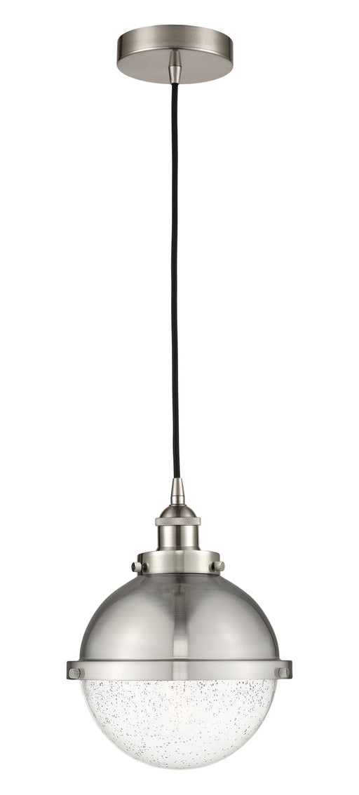 Innovations - 616-1PH-SN-HFS-84-SN-LED - LED Mini Pendant - Edison - Brushed Satin Nickel