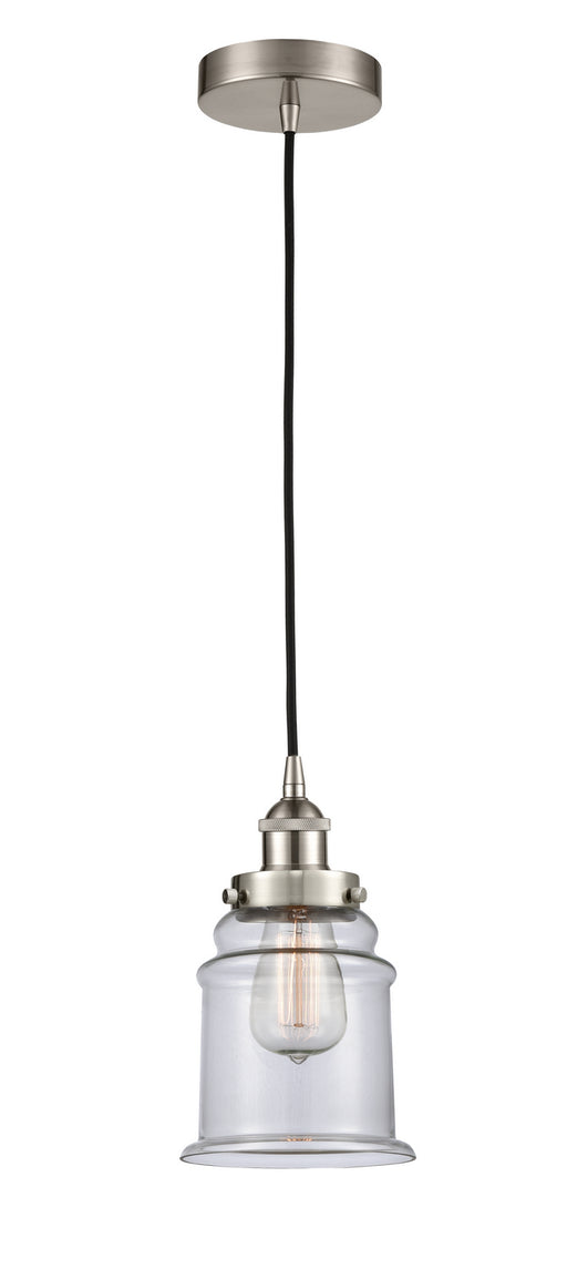 Innovations - 616-1PH-SN-G182-LED - LED Mini Pendant - Edison - Brushed Satin Nickel