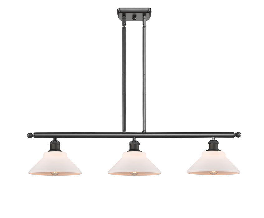 Innovations - 516-3I-OB-G131 - Three Light Island Pendant - Ballston - Oil Rubbed Bronze