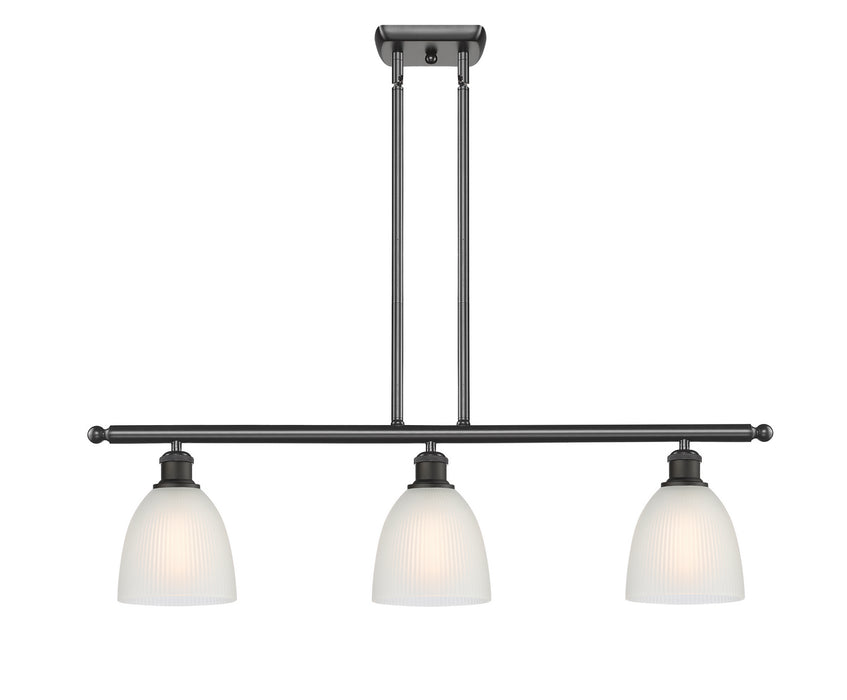 Innovations - 516-3I-OB-G381 - Three Light Island Pendant - Ballston - Oil Rubbed Bronze