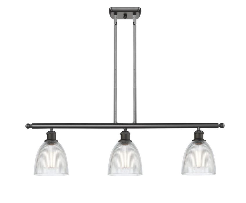 Innovations - 516-3I-OB-G382 - Three Light Island Pendant - Ballston - Oil Rubbed Bronze