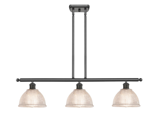 Ballston Three Light Island Pendant Oil Rubbed Bronze