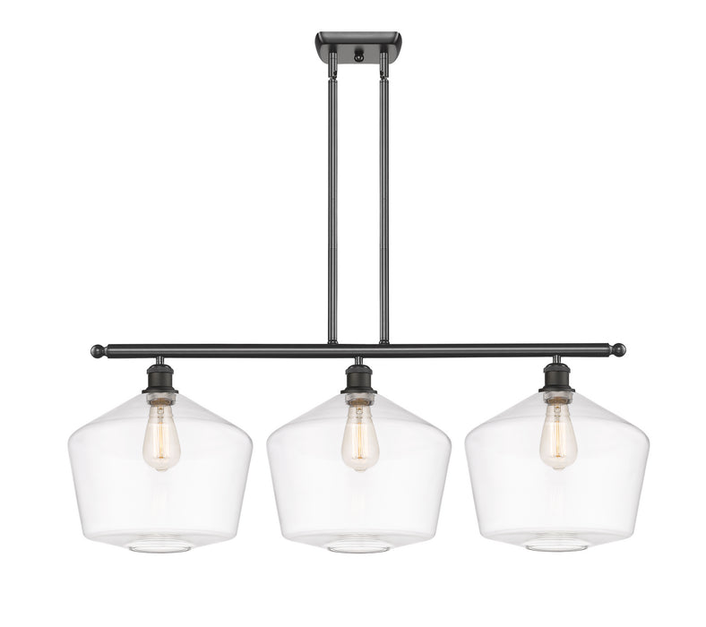 Innovations - 516-3I-OB-G652-12 - Three Light Island Pendant - Ballston - Oil Rubbed Bronze