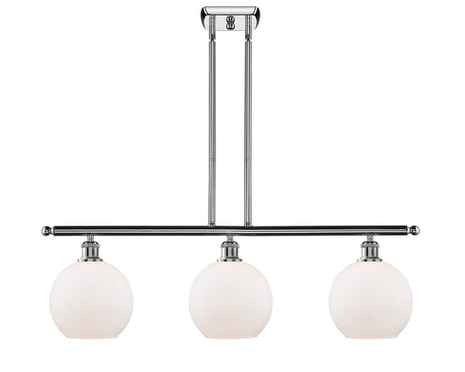 Ballston Three Light Island Pendant Polished Chrome