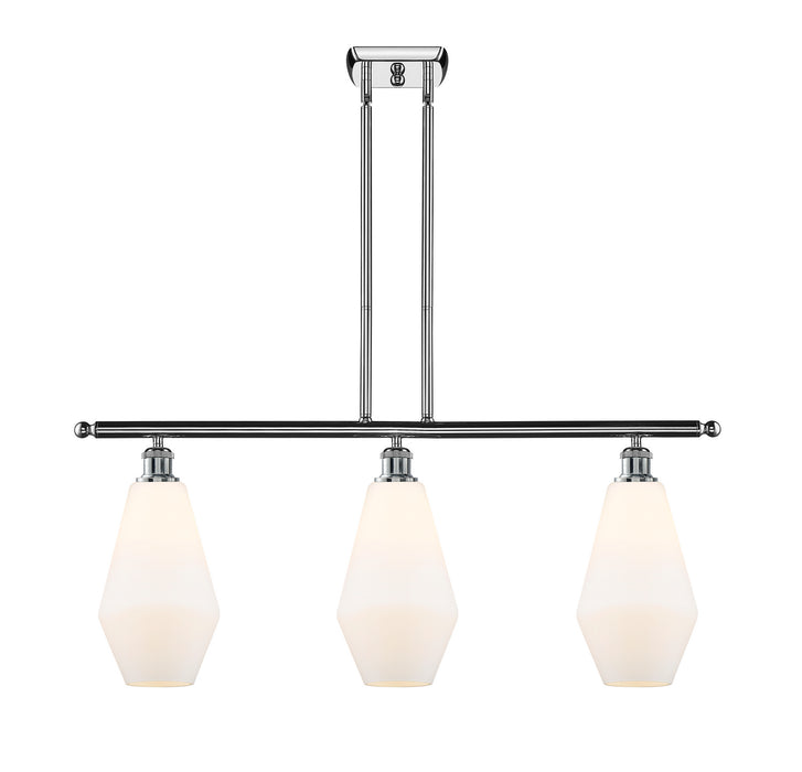 Innovations - 516-3I-PC-G651-7 - Three Light Island Pendant - Ballston - Polished Chrome