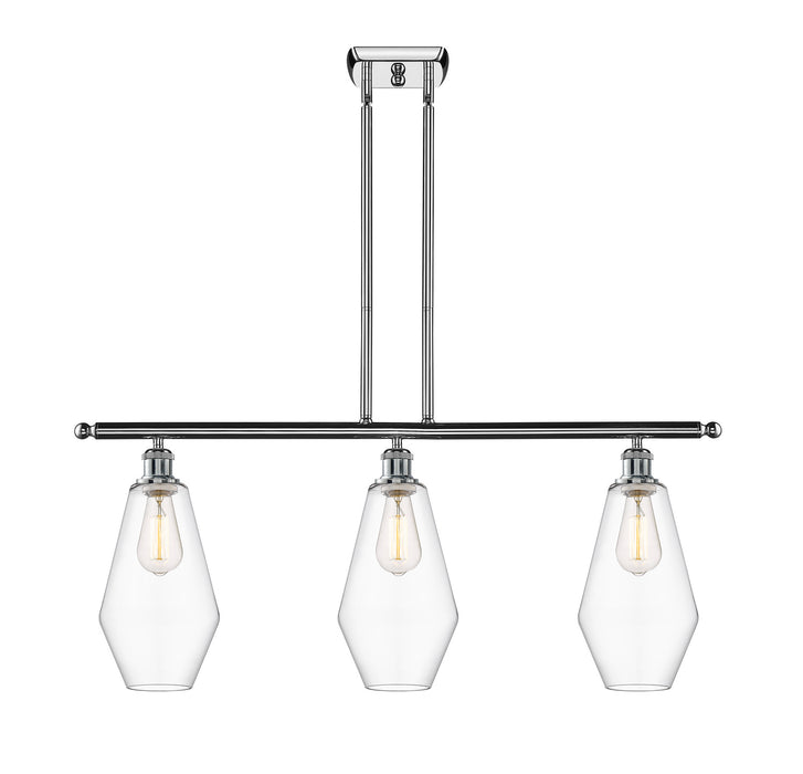 Innovations - 516-3I-PC-G652-7 - Three Light Island Pendant - Ballston - Polished Chrome