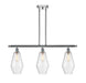 Innovations - 516-3I-PC-G654-7 - Three Light Island Pendant - Ballston - Polished Chrome