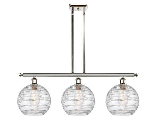 Innovations - 516-3I-PN-G1213-10 - Three Light Island Pendant - Ballston - Polished Nickel