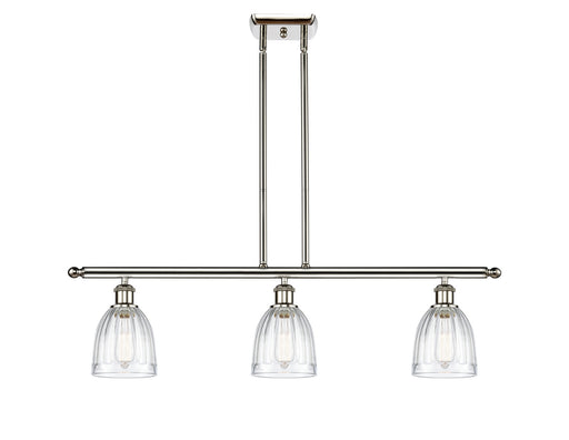 Innovations - 516-3I-PN-G442 - Three Light Island Pendant - Ballston - Polished Nickel