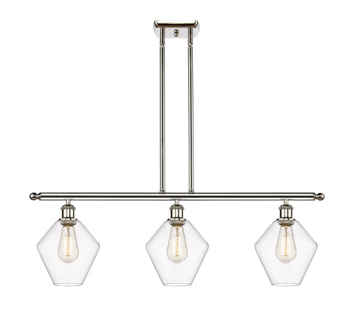 Innovations - 516-3I-PN-G652-8 - Three Light Island Pendant - Ballston - Polished Nickel