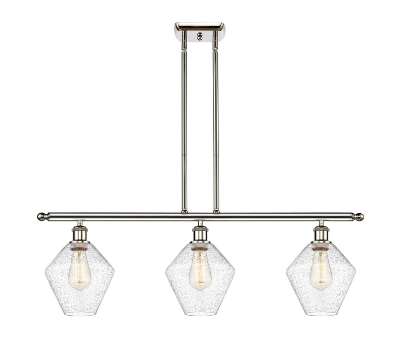 Innovations - 516-3I-PN-G654-8 - Three Light Island Pendant - Ballston - Polished Nickel