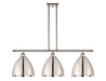 Innovations - 516-3I-PN-MBD-9-PN - Three Light Island Pendant - Ballston - Polished Nickel