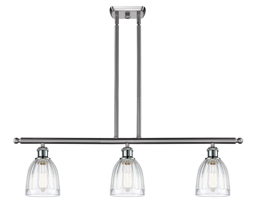 Innovations - 516-3I-SN-G442 - Three Light Island Pendant - Ballston - Brushed Satin Nickel