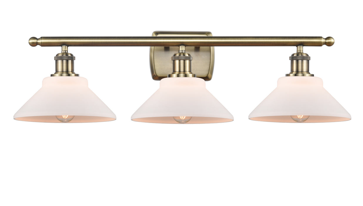 Innovations - 516-3W-AB-G131-LED - LED Bath Vanity - Ballston - Antique Brass