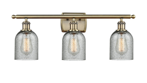 Innovations - 516-3W-AB-G257 - Three Light Bath Vanity - Ballston - Antique Brass