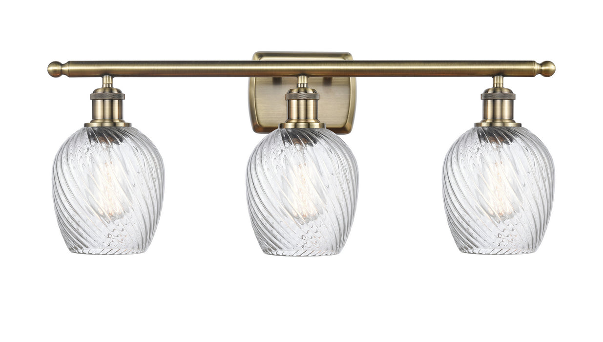 Innovations - 516-3W-AB-G292 - Three Light Bath Vanity - Ballston - Antique Brass