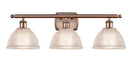 Innovations - 516-3W-AC-G422-LED - LED Bath Vanity - Ballston - Antique Copper