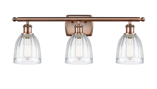 Ballston Three Light Bath Vanity Antique Copper