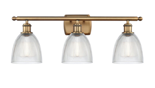Ballston Three Light Bath Vanity Brushed Brass