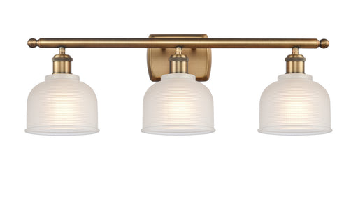 Innovations - 516-3W-BB-G411-LED - LED Bath Vanity - Ballston - Brushed Brass