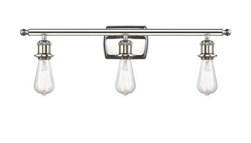 Innovations - 516-3W-PN - Three Light Bath Vanity - Ballston - Polished Nickel