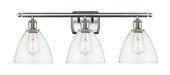 Innovations - 516-3W-SN-GBD-752 - Three Light Bath Vanity - Ballston - Brushed Satin Nickel