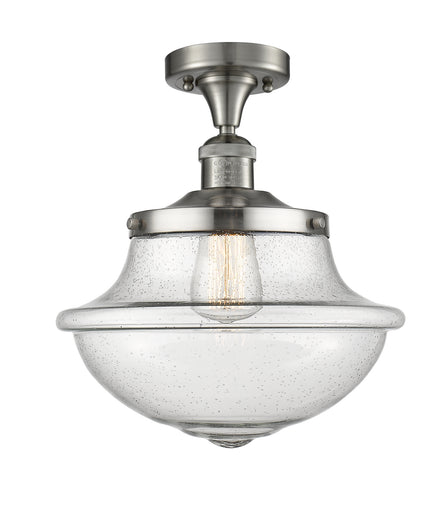 One Light Semi-Flush Mount