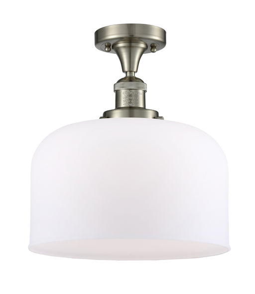 Innovations - 517-1CH-SN-G71-L - One Light Semi-Flush Mount - Franklin Restoration - Brushed Satin Nickel