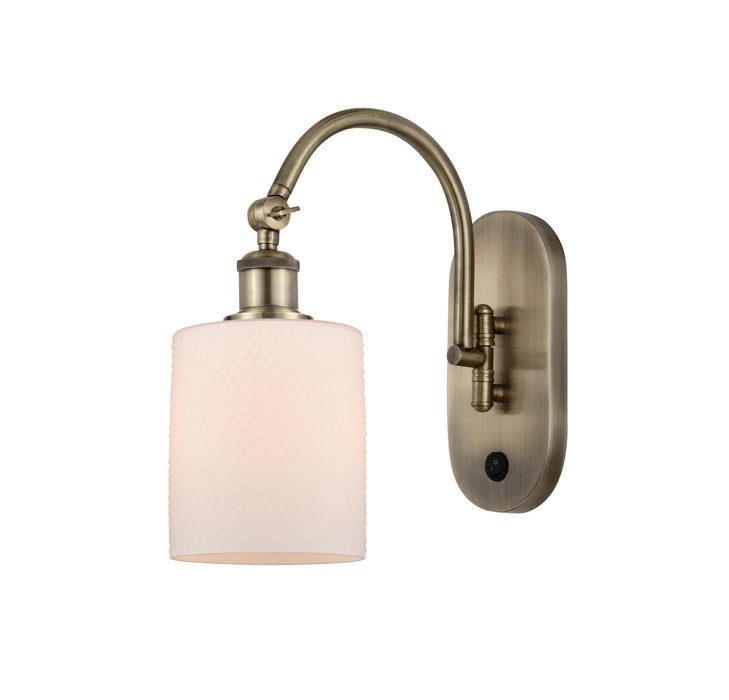 Innovations - 518-1W-AB-G111 - One Light Wall Sconce - Ballston - Antique Brass