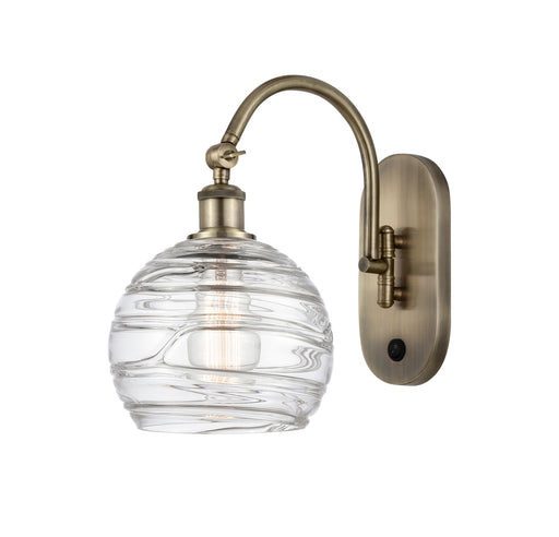Innovations - 518-1W-AB-G1213-8 - One Light Wall Sconce - Ballston - Antique Brass