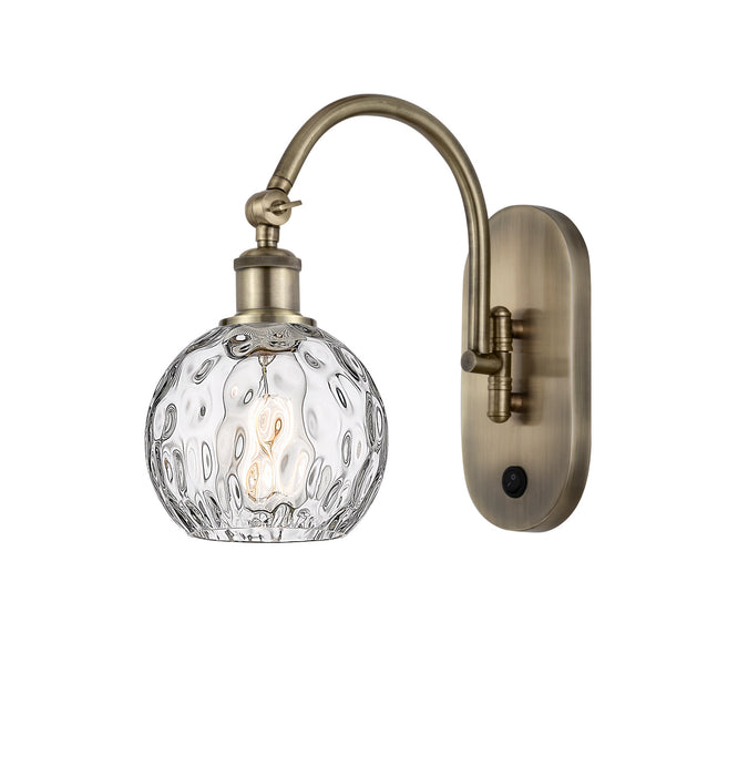 Innovations - 518-1W-AB-G1215-6 - One Light Wall Sconce - Ballston - Antique Brass