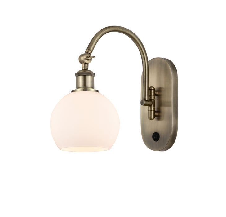 Innovations - 518-1W-AB-G121-6-LED - LED Wall Sconce - Ballston - Antique Brass