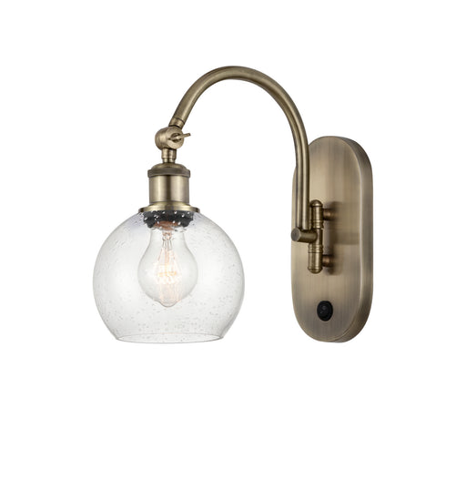 Innovations - 518-1W-AB-G124-6-LED - LED Wall Sconce - Ballston - Antique Brass