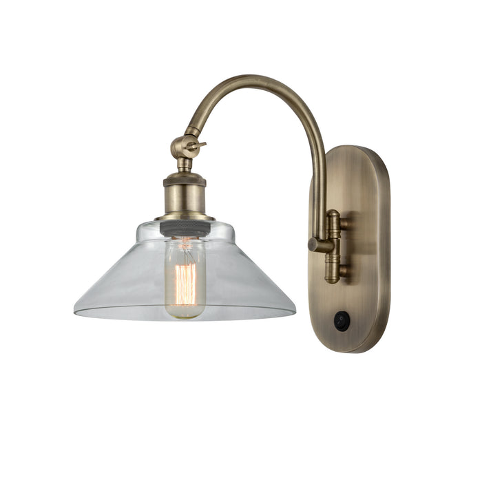 Innovations - 518-1W-AB-G132 - One Light Wall Sconce - Ballston - Antique Brass