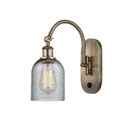 Innovations - 518-1W-AB-G257 - One Light Wall Sconce - Ballston - Antique Brass