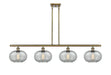 Innovations - 516-4I-AB-G247-LED - LED Island Pendant - Ballston - Antique Brass