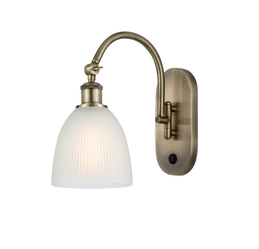 Innovations - 518-1W-AB-G381 - One Light Wall Sconce - Ballston - Antique Brass