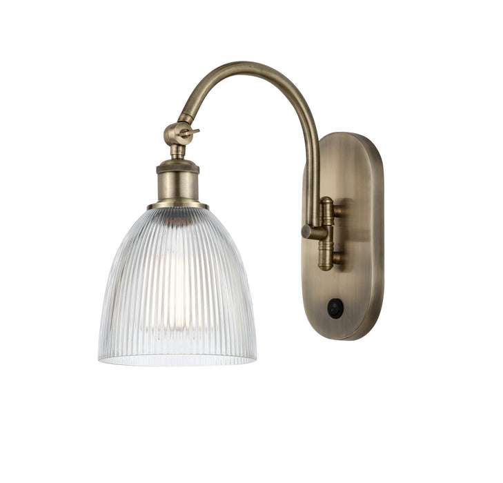 Innovations - 518-1W-AB-G382 - One Light Wall Sconce - Ballston - Antique Brass