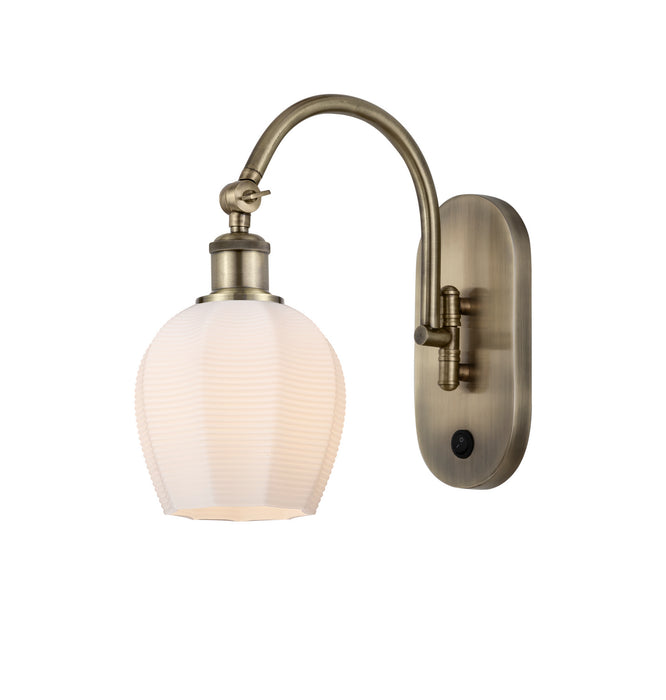 Innovations - 518-1W-AB-G461-6-LED - LED Wall Sconce - Ballston - Antique Brass