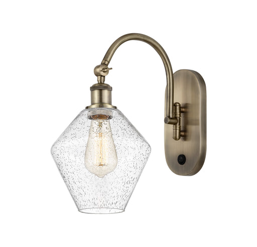Innovations - 518-1W-AB-G654-8 - One Light Wall Sconce - Ballston - Antique Brass