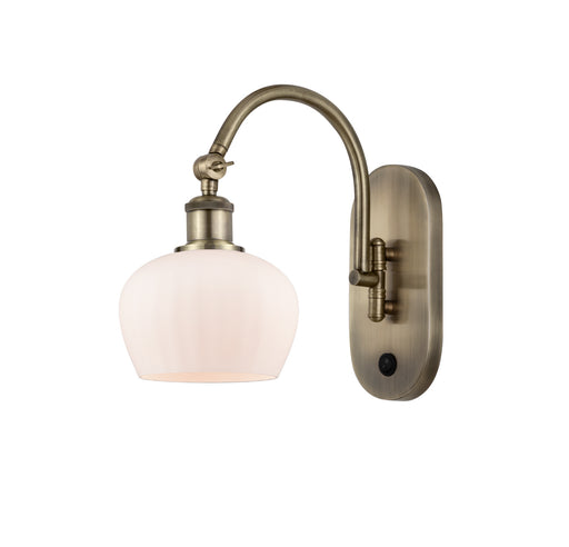 Innovations - 518-1W-AB-G91 - One Light Wall Sconce - Ballston - Antique Brass