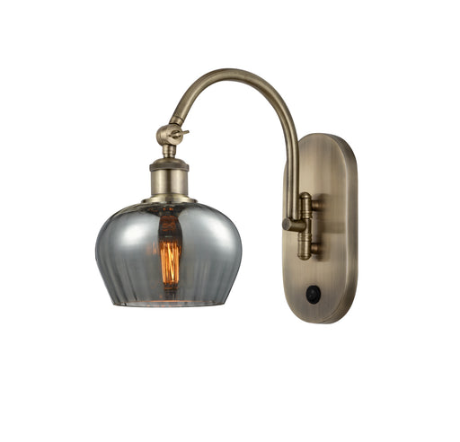 Innovations - 518-1W-AB-G93 - One Light Wall Sconce - Ballston - Antique Brass