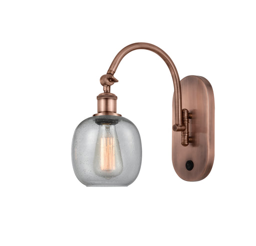 Innovations - 518-1W-AC-G104-LED - LED Wall Sconce - Ballston - Antique Copper