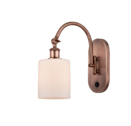 Innovations - 518-1W-AC-G111 - One Light Wall Sconce - Ballston - Antique Copper