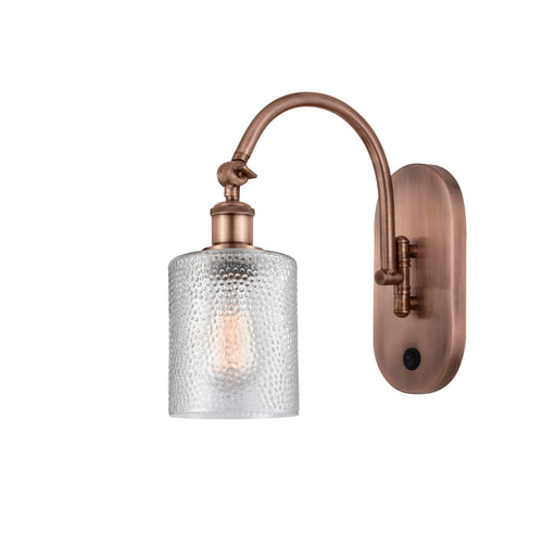 Innovations - 518-1W-AC-G112 - One Light Wall Sconce - Ballston - Antique Copper