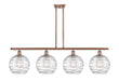 Innovations - 516-4I-AC-G1213-10-LED - LED Island Pendant - Ballston - Antique Copper