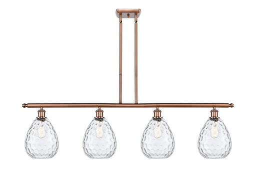 Innovations - 516-4I-AC-G372 - Four Light Island Pendant - Ballston - Antique Copper