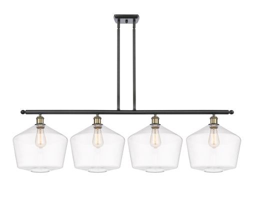 Innovations - 516-4I-BAB-G652-12 - Four Light Island Pendant - Ballston - Black Antique Brass