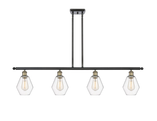 Innovations - 516-4I-BAB-G652-6 - Four Light Island Pendant - Ballston - Black Antique Brass