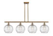 Innovations - 516-4I-BB-G1213-10-LED - LED Island Pendant - Ballston - Brushed Brass